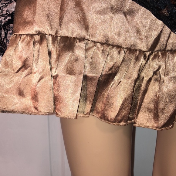 Apollo Black/Brown Lace Dress. NWT. M - Picture 4 of 8